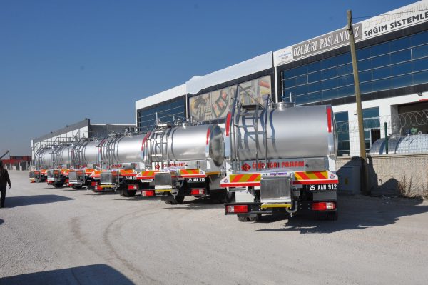 Araç Üstü Süt Nakil Tankları