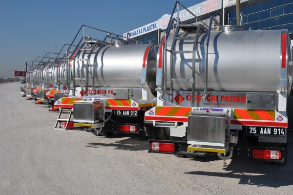 Araç Üstü Süt Nakil Tankları